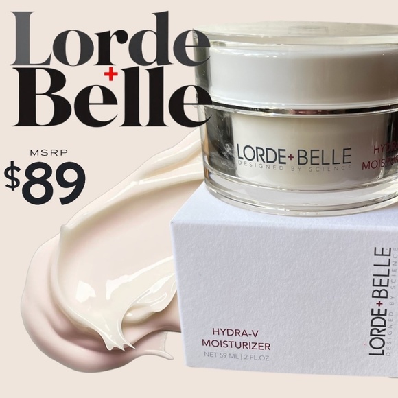 LORDE + BELLE Hydra-V Moisturizer NWT Anti-Aging Hydo Radiance Cream 2 fl oz - Picture 1 of 6